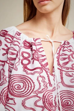 Liviana conti Blusa Corta-Donna Top Camicie E Maglie