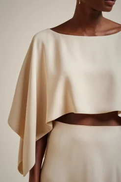 Liviana conti Blusa Mantella-Donna Top Camicie E Maglie