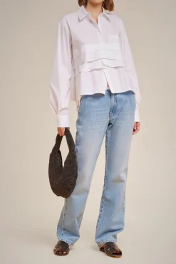 Liviana conti Camicia Con Tulle-Donna Top Camicie E Maglie