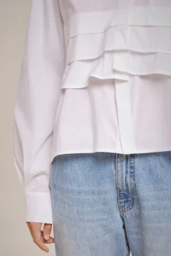 Liviana conti Camicia Con Tulle-Donna Top Camicie E Maglie