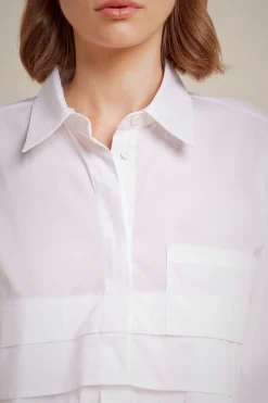 Liviana conti Camicia Con Tulle-Donna Top Camicie E Maglie