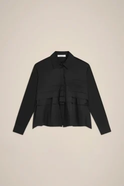 Liviana conti Camicia Con Tulle-Donna Top Camicie E Maglie