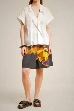 Liviana conti Camicia Con Volant-Donna Top Camicie E Maglie