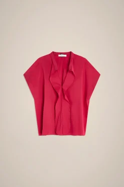 Liviana conti Camicia Con Volant-Donna Top Camicie E Maglie