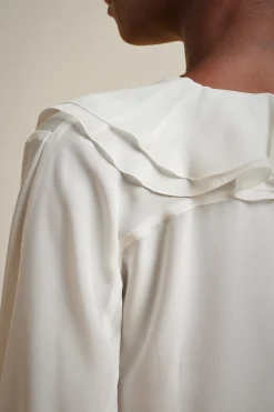 Liviana conti Camicia Con Volant-Donna Top Camicie E Maglie
