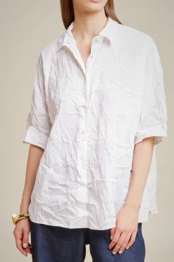 Liviana conti Camicia Manica Corta-Donna Top Camicie E Maglie