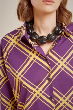 Liviana conti Camicia Manica Corta-Donna Top Camicie E Maglie