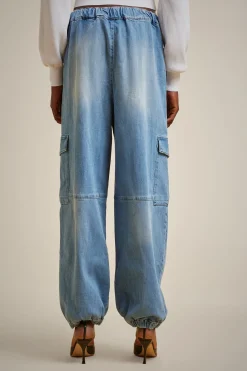 Liviana conti Cargo Denim-Donna Pantaloni E Gonne