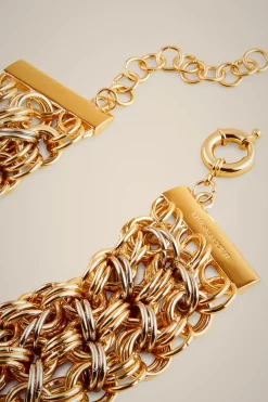 Liviana conti Collana Maglia Metal-Donna Borse E Accessori