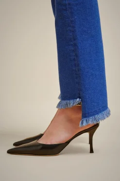 Liviana conti Denim Flare-Donna Pantaloni E Gonne