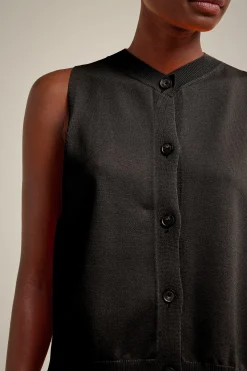 Liviana conti Gilet Con Bottoni-Donna Top Camicie E Maglie