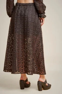 Liviana conti Gonna Macrame'-Donna Pantaloni E Gonne