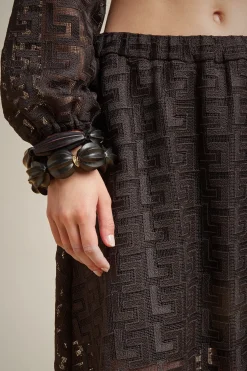 Liviana conti Gonna Macrame'-Donna Pantaloni E Gonne
