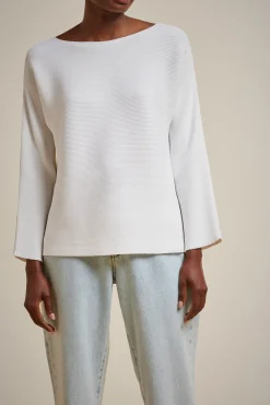 Liviana conti Maglia A Coste-Donna Top Camicie E Maglie
