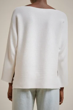 Liviana conti Maglia A Coste-Donna Top Camicie E Maglie