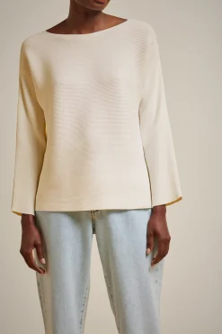 Liviana conti Maglia A Coste-Donna Top Camicie E Maglie