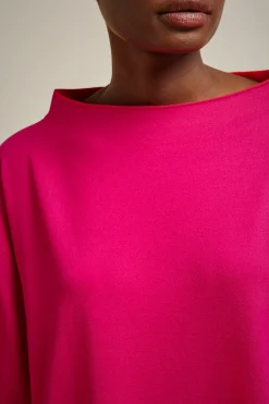 Liviana conti Maglia Bordi Double-Donna Top Camicie E Maglie