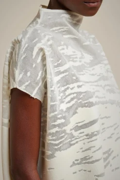 Liviana conti Maglia Devore'-Donna Top Camicie E Maglie