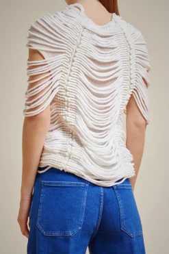 Liviana conti Maglia Fettucce-Donna Top Camicie E Maglie