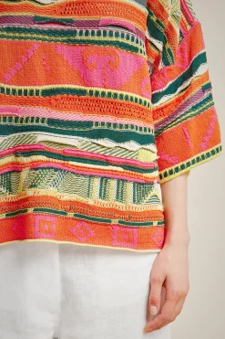 Liviana conti Maglia Multicolor-Donna Top Camicie E Maglie