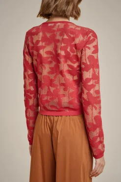 Liviana conti Maglia Pizzo-Donna Top Camicie E Maglie