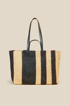 Liviana conti Maxi Tote A Righe-Donna Borse E Accessori