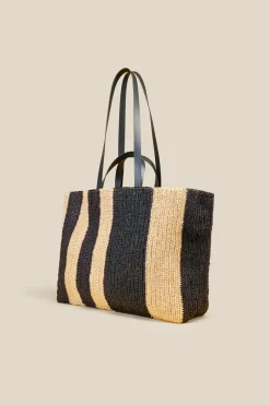 Liviana conti Maxi Tote A Righe-Donna Borse E Accessori