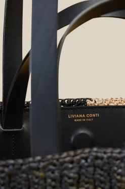 Liviana conti Maxi Tote A Righe-Donna Borse E Accessori