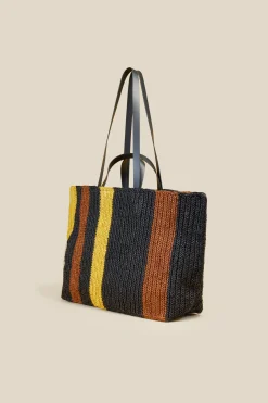 Liviana conti Maxi Tote A Righe-Donna Borse E Accessori