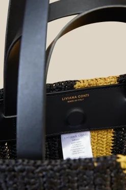 Liviana conti Maxi Tote A Righe-Donna Borse E Accessori