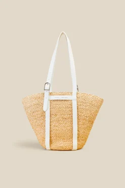 Liviana conti Maxi Tote Rafia-Donna Borse E Accessori