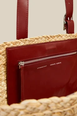 Liviana conti Maxi Tote Rafia-Donna Borse E Accessori