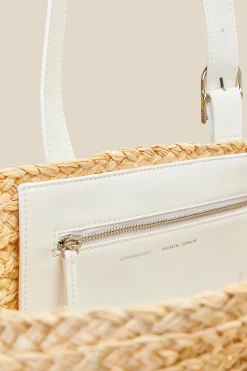 Liviana conti Maxi Tote Rafia-Donna Borse E Accessori