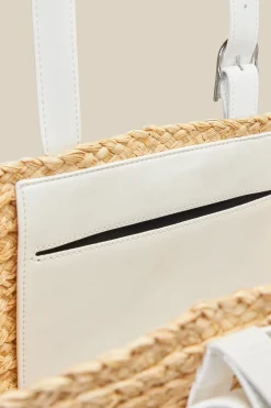 Liviana conti Maxi Tote Rafia-Donna Borse E Accessori