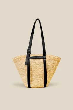 Liviana conti Maxi Tote Rafia-Donna Borse E Accessori