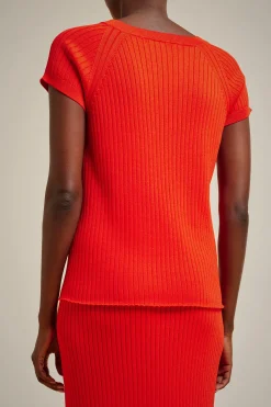 Liviana conti Top A Coste-Donna Top Camicie E Maglie