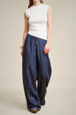 Liviana conti Top Asimmetrico-Donna Top Camicie E Maglie
