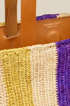 Liviana conti Tote A Righe-Donna Borse E Accessori