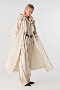 Liviana conti Trench Con Cappuccio-Donna Capispalla