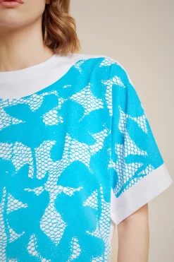 Liviana conti T-Shirt-Donna Top Camicie E Maglie