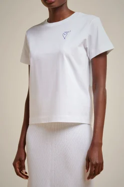 Liviana conti T-Shirt Borchie-Donna Top Camicie E Maglie