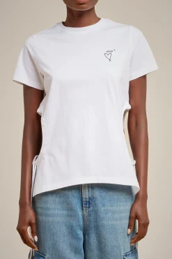 Liviana conti T-Shirt Ricamo-Donna Top Camicie E Maglie
